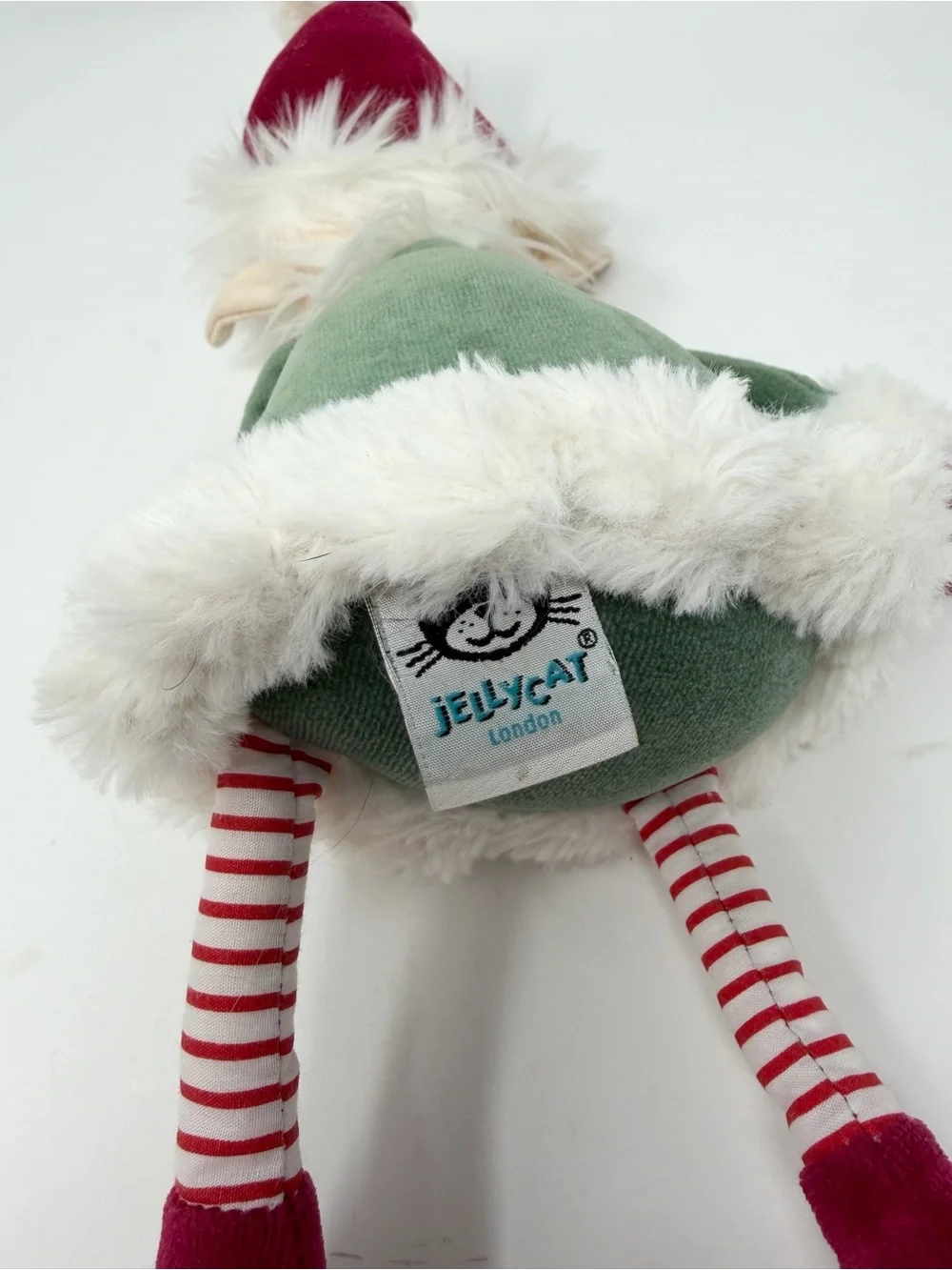Jellycat Leffy Elf Plush Doll Holiday Collectible